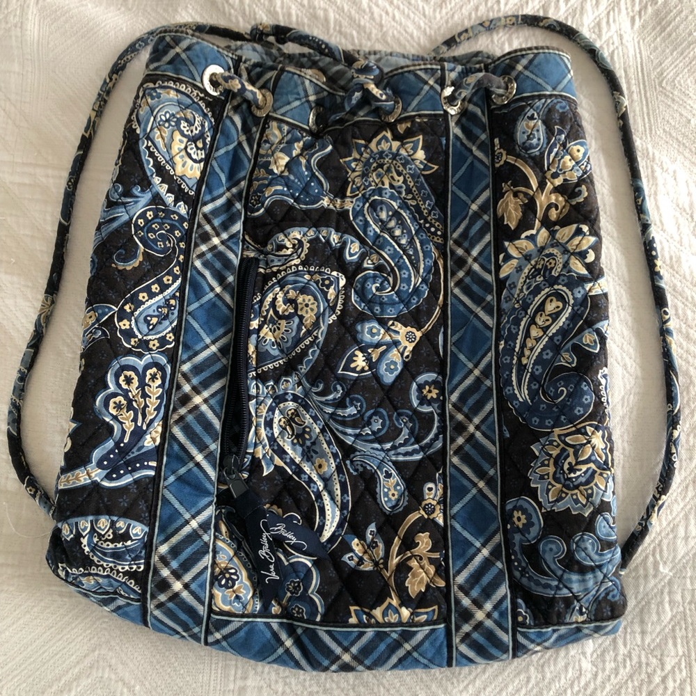 Vera Bradley Drawstring Backpack - Picture 2 of 6